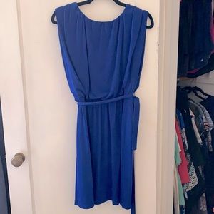 Royal blue dress